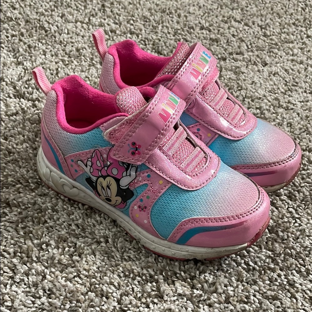 Disney Minnie Mouse Pink Kids 9 Shoes